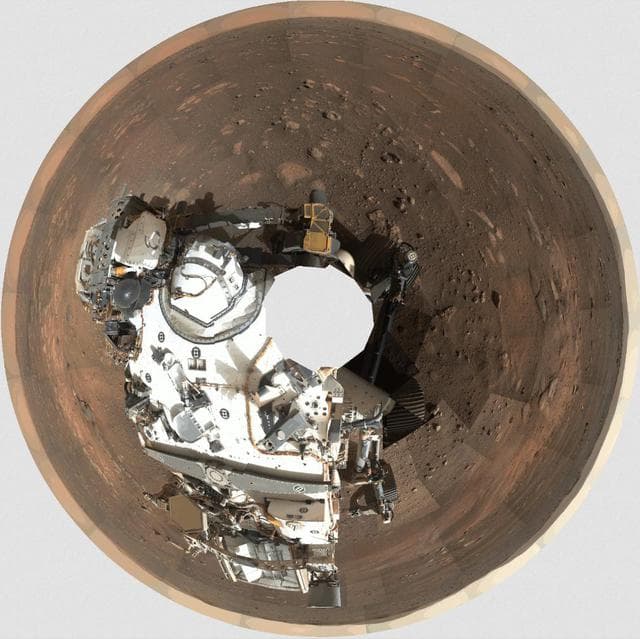 NASA image: How Mastcam-Z's 360-Degree Panorama Was Taken
