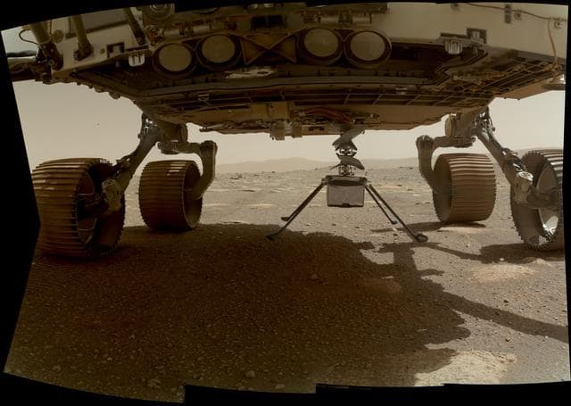 NASA image: Ingenuity Helicopter is Ready to Drop