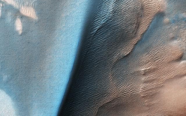NASA image: Bright and Dark Dunes