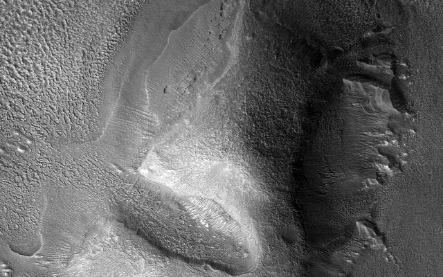 NASA image: Eroded in Deuteronilus