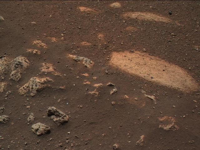 NASA image: A Target for Perseverance's SuperCam
