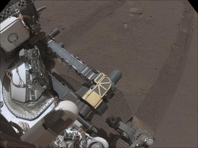 NASA image: Perseverance Sample Caching System Doors