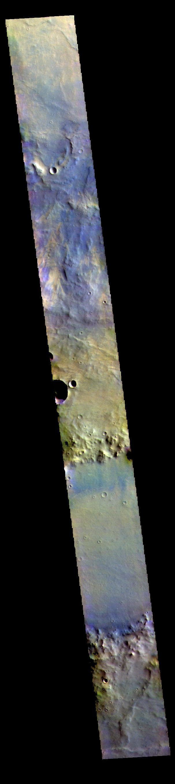 NASA image: Noachis Terra - False Color