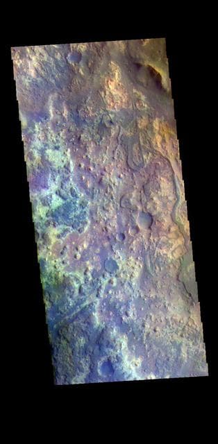 NASA image: Mawrth Vallis - False Color