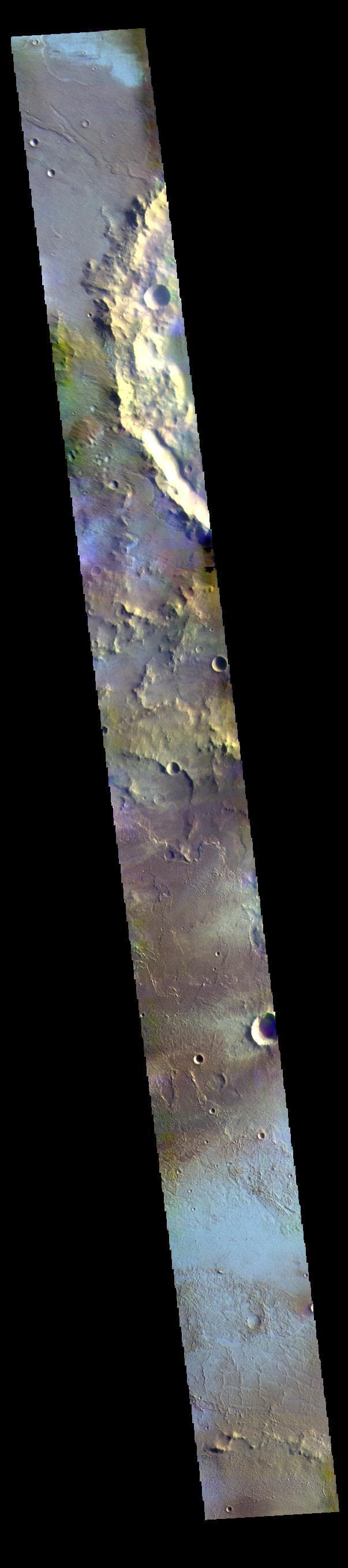 NASA image: Daedalia Planum - False Color