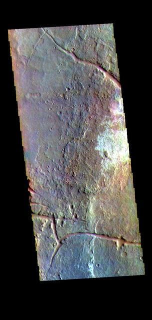 NASA image: Margaritifer Terra - False Color