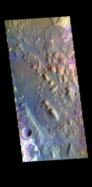 NASA image: Mawrth Vallis - False Color