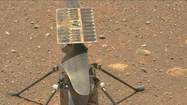 NASA image: Mastcam-Z Captures Ingenuity's Blades Spinning