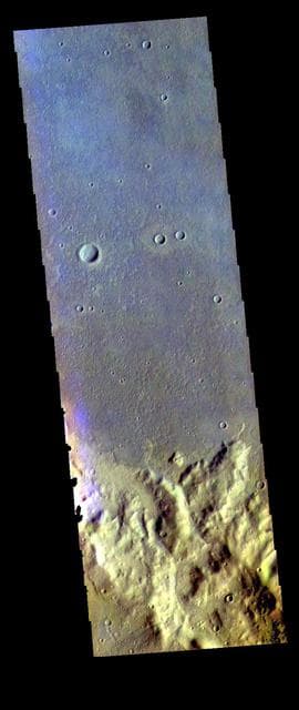 NASA image: Terra Sirenum - False Color