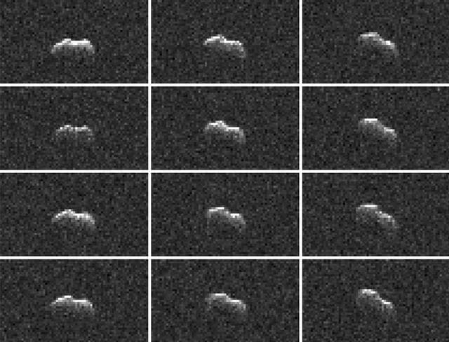 NASA image: Goldstone Radar Observations of Asteroid 2001 FO32