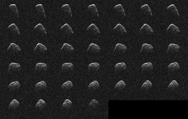 NASA image: Radar Observations of Asteroid 4660 Nereus