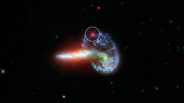 NASA image: Hidden Supernova Spotted by Spitzer
