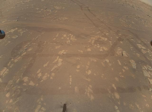 NASA image: First Aerial Color Image of Mars