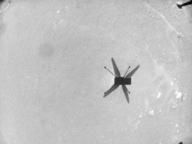 NASA image: Ingenuity Flight Six Navcam Image
