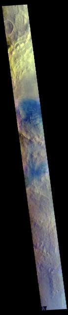 NASA image: Arabia Terra - False Color