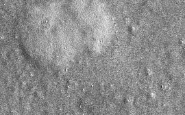 NASA image: Ice-Rich Terrain of the Northern Plains