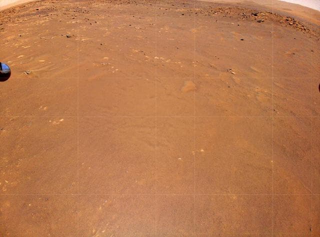 NASA image: Ingenuity's Color Camera Spies Helicopter's New Airfield