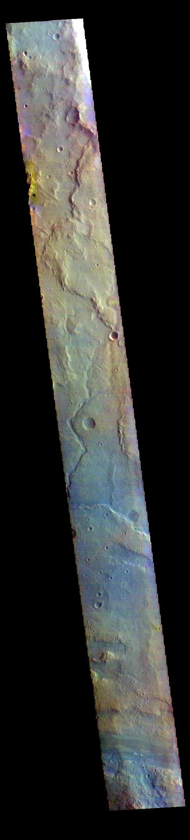NASA image: Margaritifer Terra - False Color