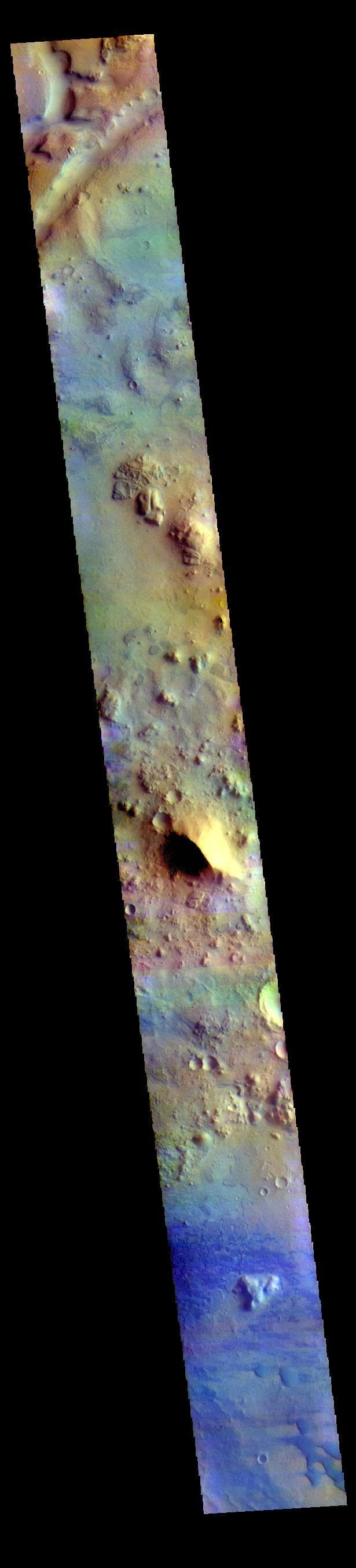 NASA image: Terra Sabaea - False Color