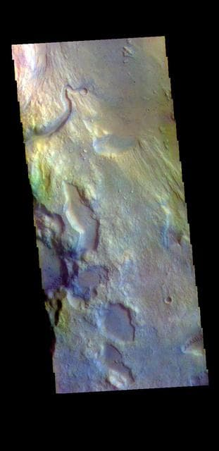 NASA image: Ares Vallis - False Color
