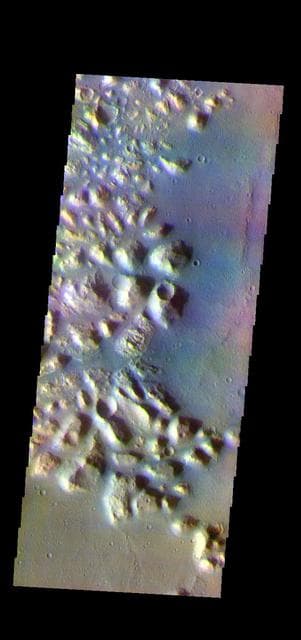 NASA image: Atlantis Chaos - False Color