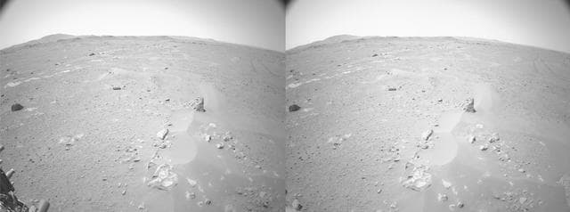 NASA image: Perseverance's First Autonav Drive