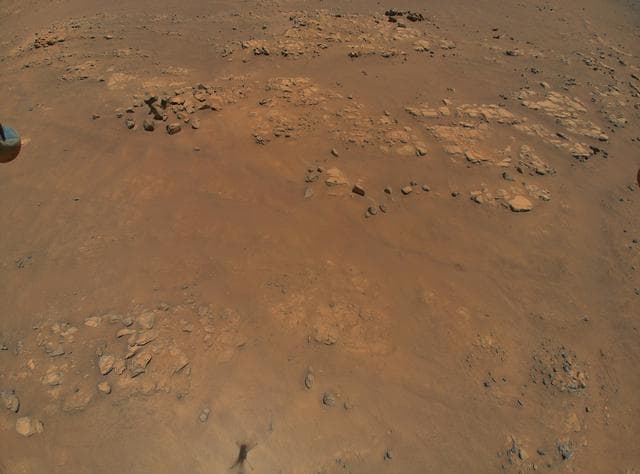 NASA image: Ingenuity Spots Raised Ridges During Ninth Flight
