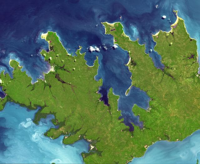 NASA image: Garig Gunak Barlu National Park, Australia