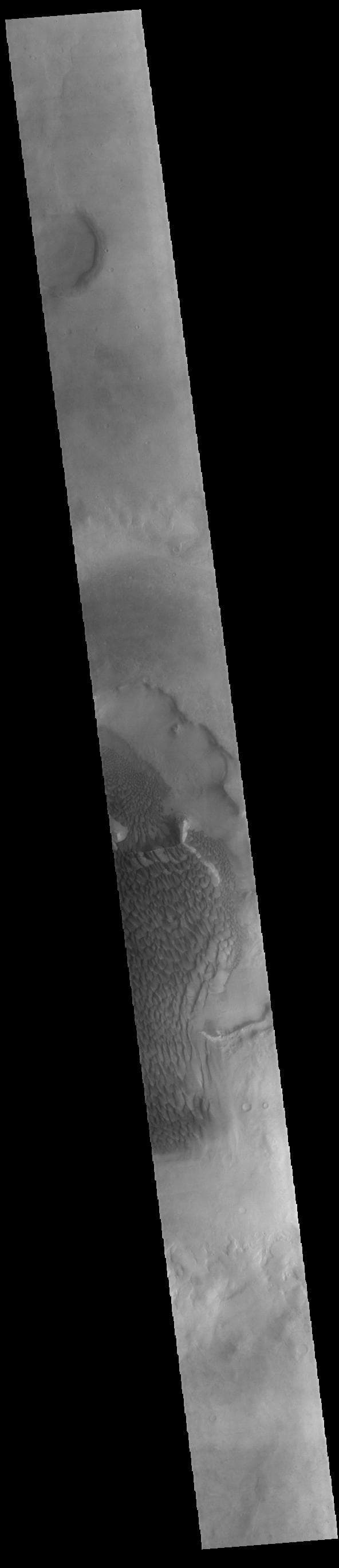 NASA image: Rabe Crater Dunes