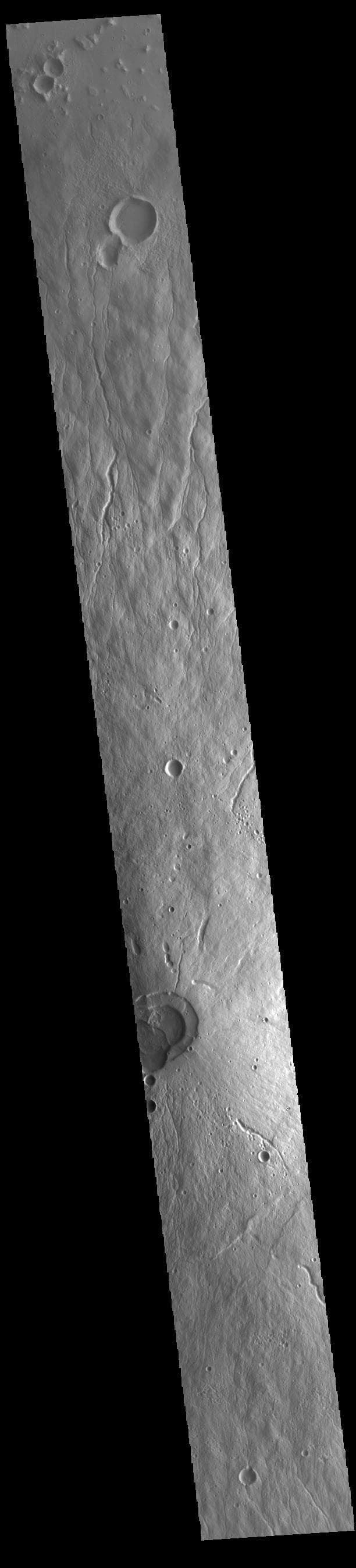 NASA image: Hecates Tholus