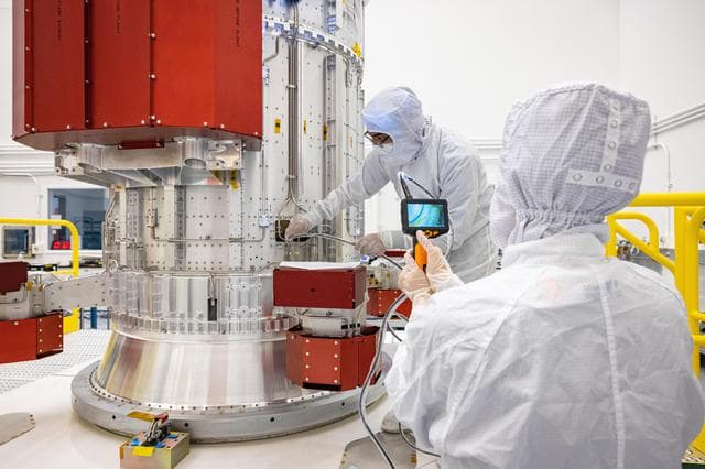 NASA image: Europa Clipper: Propulsion Module Inspection