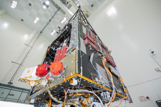 NASA image: Psyche Thrusters: Integration Complete