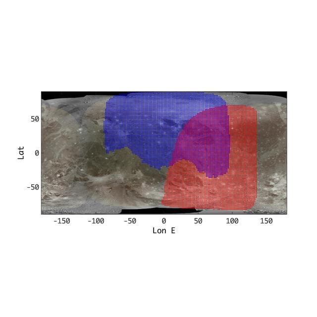 Ganymede Coverage by the JIRAM Instrument Aboard Juno