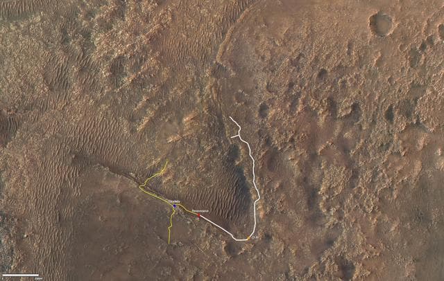 NASA image: Perseverance's Drive to Citadelle