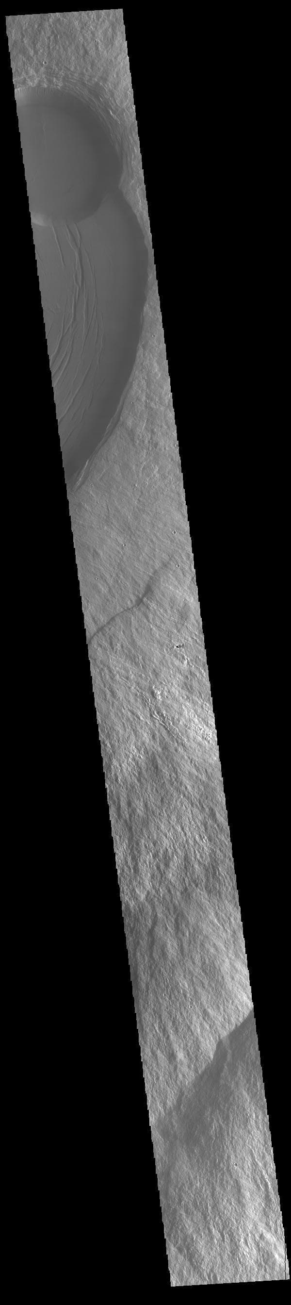 NASA image: Olympus Mons Summit