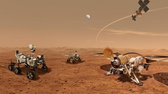NASA image: Mars Sample Return Campaign Artist's Concept