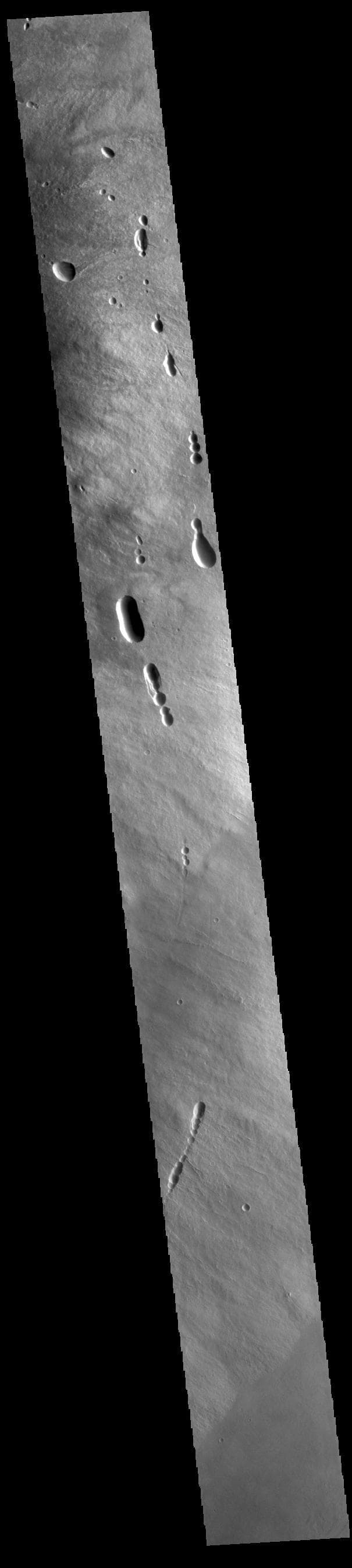 NASA image: Ascraeus Mons Flank