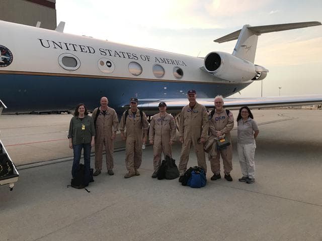 NASA image: UAVSAR Flight Crew