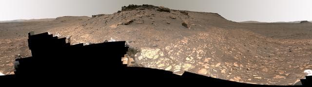 NASA image: Detailed Panorama of Mars' Jezero Crater Delta