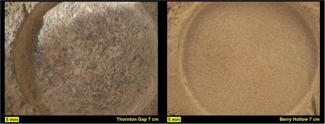 NASA image: 2 Abrasion Patches From Perseverance at Jezero Delta