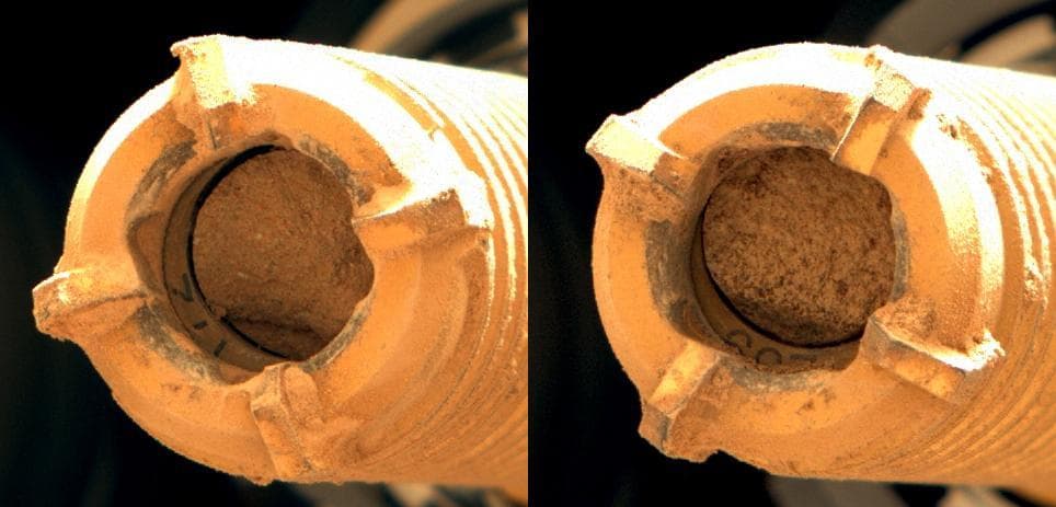 NASA image: Perseverance Rock Cores From Wildcat Ridge