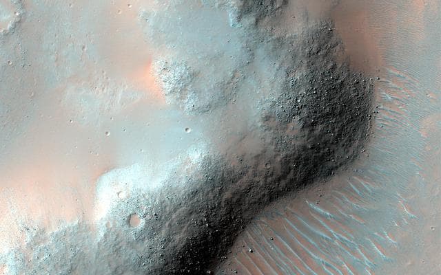 NASA image: The Wrinkled Surface of Mars
