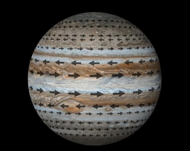 NASA image: Jets at Jupiter