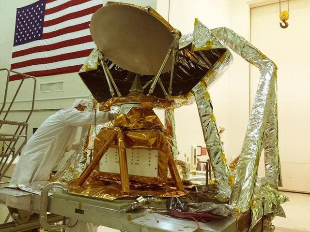 NASA image: COWVR Vibration Test