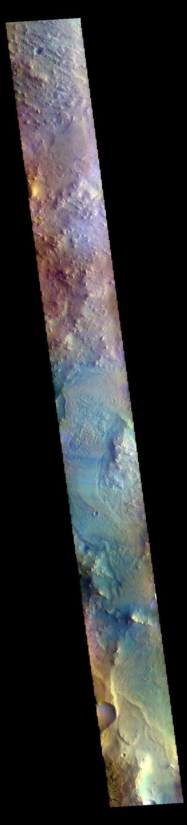 NASA image: Syrtis Major Planum - False Color