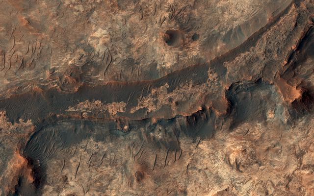 NASA image: Ancient Rivers