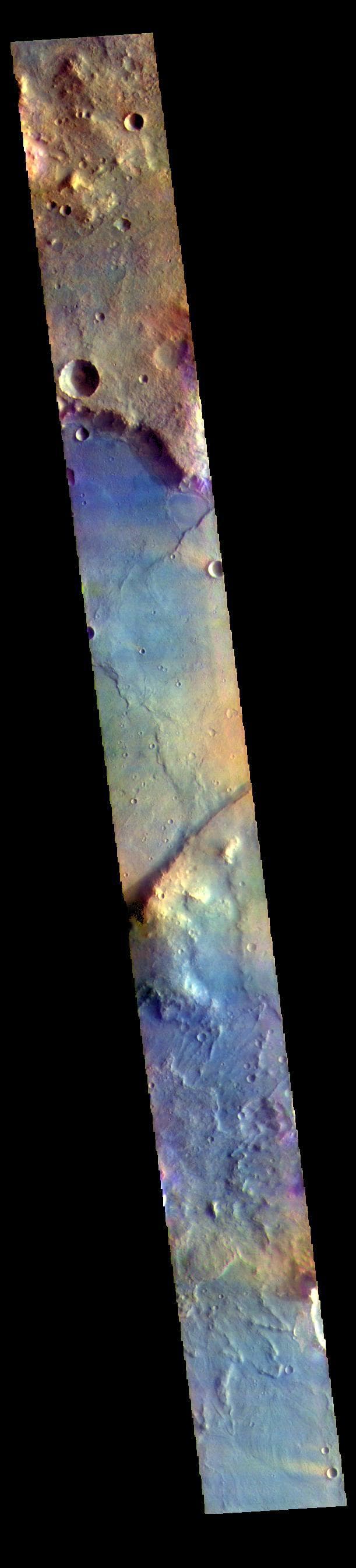 NASA image: Nili Fossae - False Color