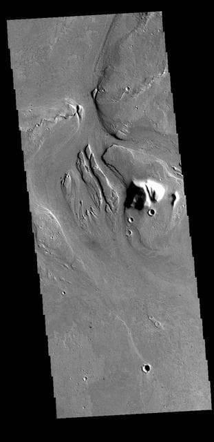 NASA image: Athabasca Valles