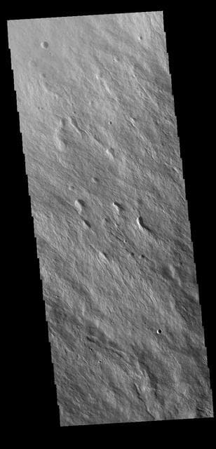 NASA image: Ascraeus Mons Flank