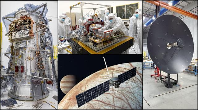 NASA image: NASA Begins Assembly of Europa Clipper Spacecraft